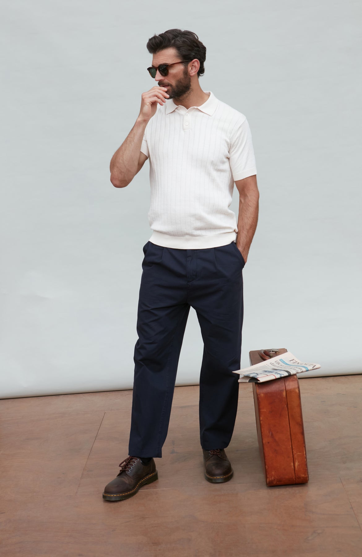 Camisa Polo de Malha Ultra Texturizada