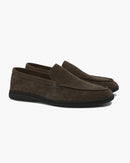 Mocasines Premium de Gamuza Negra