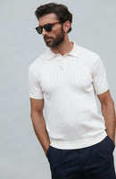 Polo de punto ultra texturizado
