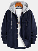Sudadera de Terciopelo Acanalado