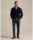 Suéter Polo Tricot Media Cremallera