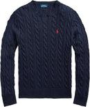 Suéter Polo de Tricot Cuello Redondo