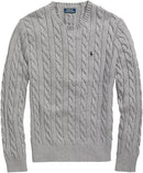 Suéter Polo de Tricot Cuello Redondo