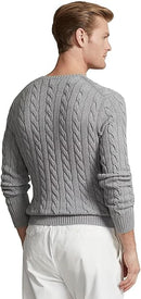 Suéter Polo de Tricot Cuello Redondo
