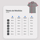 Camisa polo bordada negra