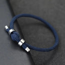 Pulsera de Cuerda Italiana Azul