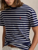 Camiseta a rayas Custom Slim Fit